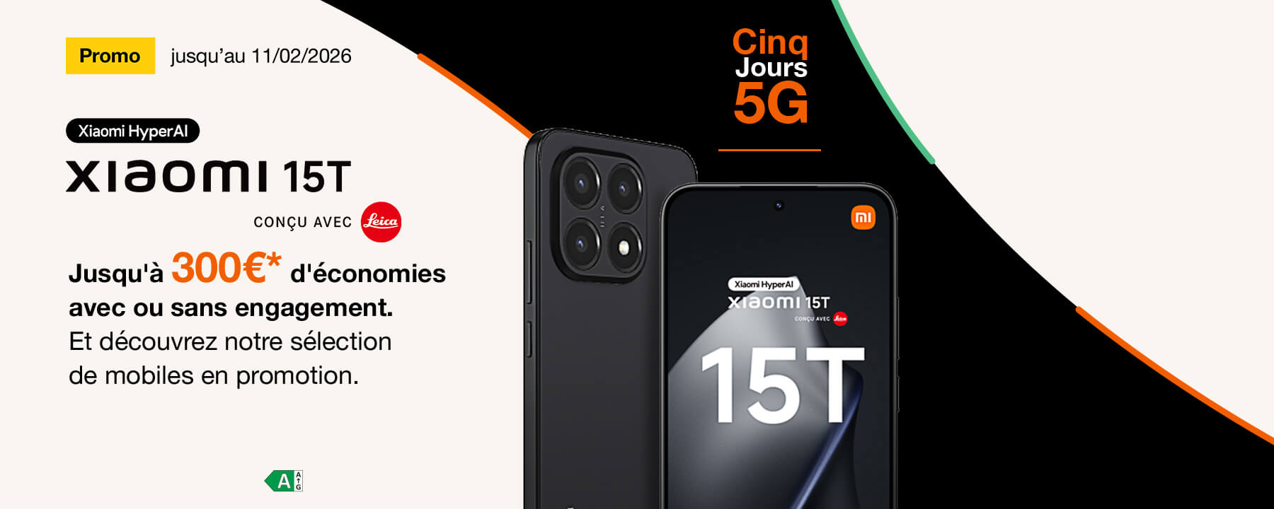 Cinq Jours 5G Smartphones