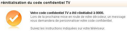 D Codeur Tv Uhd Comment Cr Er Un Nouveau Code Confidentiel