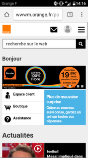 Orange Rise 51 Vider Le Cache Assistance Orange