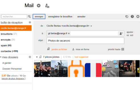 Mail Orange Nouvelle Version Envoyer Un Email Avec Une Piece Jointe Assistance Orange