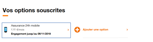 Option Assurance Mobile Resilier Assistance Orange