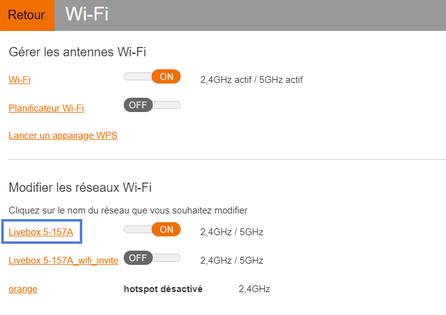 Livebox 5 Filtrer Les Equipements Qui Se Connectent En Wifi Assistance Orange