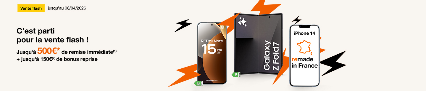 Jusqu'à 500€ de remise immédiate + 150€ de bonus reprise
