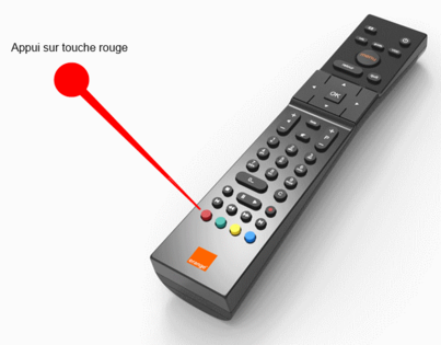 Télécommande Play noire (avec boutons de couleur) : mettre en  fonctionnement - Assistance Orange