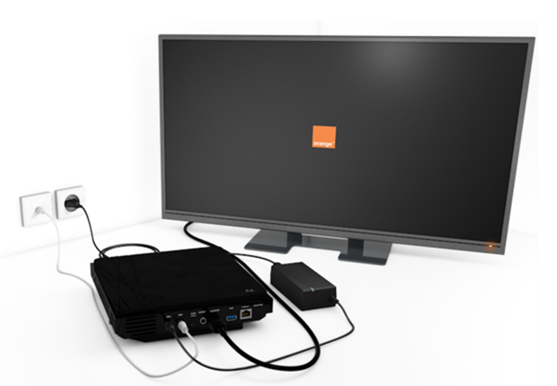 Décodeur TV Orange TV 4 – Modèle RTIW383 Complet, Excellent état, Testé