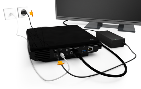 Décodeur TV Sagem : installer en HDMI - Assistance Orange