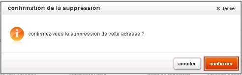 comment effacer une adresse mail enregistrée sur orange