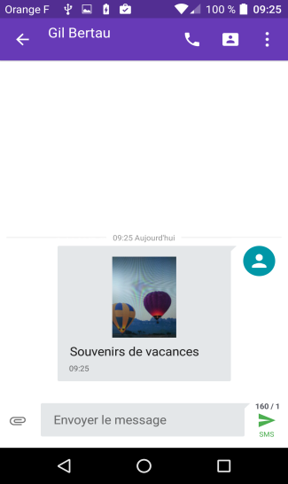 Étape 7 : Si vous rencontrez des difficultés, assurez-vous que le paramétrage MMS est correctement configuré.