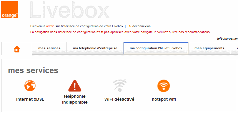 Livebox Pro V4 Désactiver Ou Réactiver Le Bouton Wps Assistance Orange Pro 6455