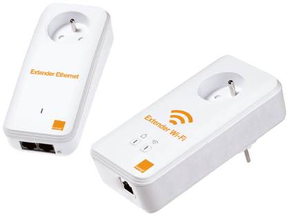 Orange - Liveplug HD+ 200Mbits/s - Liveplug HD+ vous permet de relier votre  Livebox à votre décodeur TV, sans passage de câble, uniquement en utilisant  le réseau électrique de votre maison(Technologie CPL).Pack