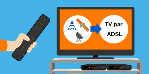 Migrer de la TV par satellite vers la TV ADSL