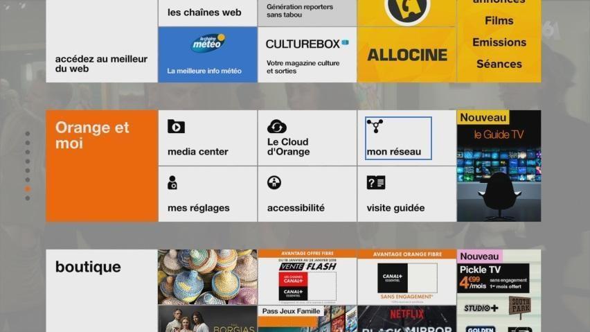 Décodeur TV Orange Livebox Play TV4 Box - Modèle RTIW383, Occasion Fonctionnel