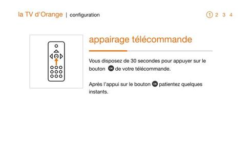 Télécommande blanche : associer avec le décodeur Livebox Play - Assistance  Orange