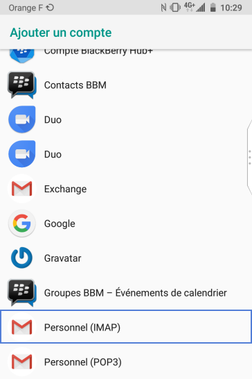 Comment Configurer Automatiquement L Acc S Votre Bo Te Mail Orange Sur Votre Blackberry Sous