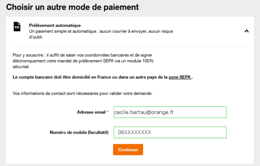 Facture Pr l vement Automatique Sur Compte Bancaire En France Ou Tout 