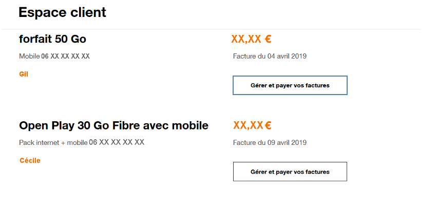 Facture Orange impayée  savoir ce que vous devez et régulariser