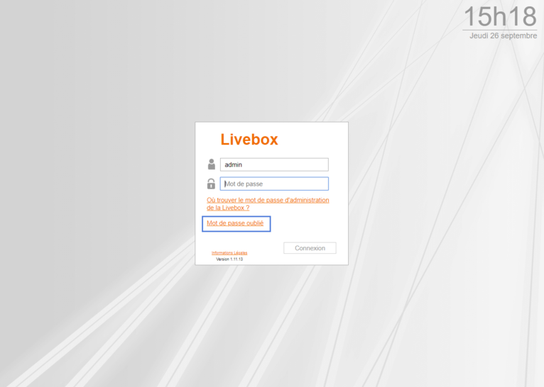 Ou Trouver Le Mot De Passe Administration Livebox 5