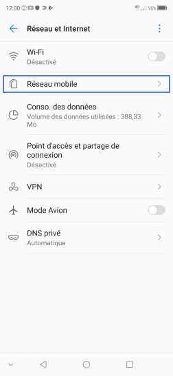 Étape 4 :