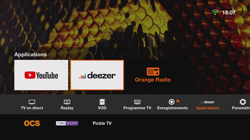 télécommande la cle tv 2 d orange - accessoire audio video