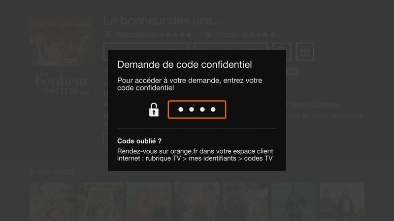TV d'Orange : louer une vidéo à la demande - Aide et Contact Orange