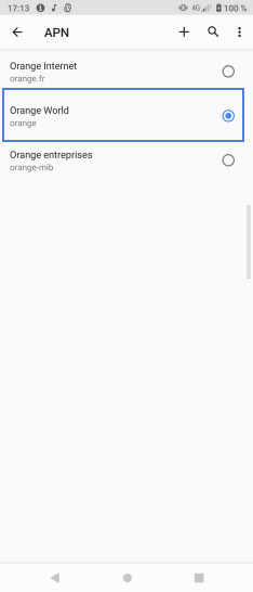 Étape 7 : Sélectionnez Orange World.