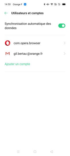 Étape 9 : Votre compte de messagerie est maintenant créé.