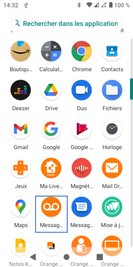 comment changer code messagerie vocale orange mobile