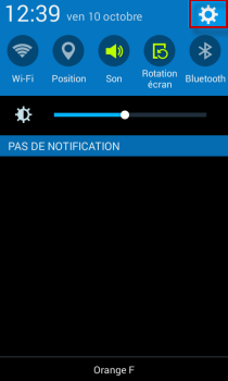 Samsung Galaxy Ace 4 : activer ou désactiver les connexions de données ...