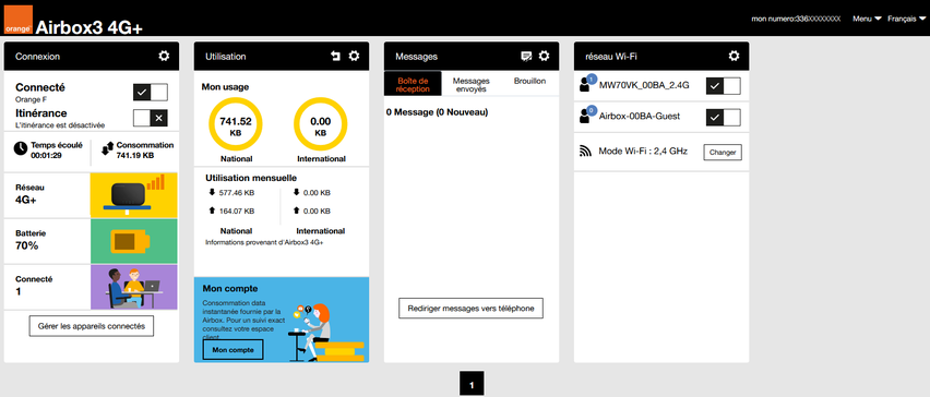 Comment Accèder à La Page De Garde Orange Airbox