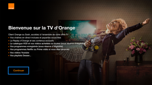 Orange - La Clé TV 2 - Neuve
