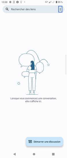 Étape 2 : Allez sur Options.