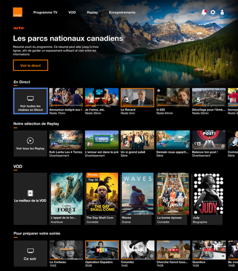 comment se connecter a canal sur la tv d orange