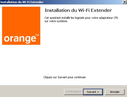 Wifi Extender 500 Mbit/s : installer - Assistance Orange