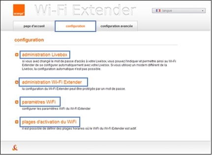 Wifi Extender (PC) : consulter et personnaliser les paramètres - Assistance  Orange