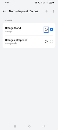 Étape 6 : Sélectionnez Orange World.