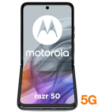 Motorola RAZR50 5G, vue principale.