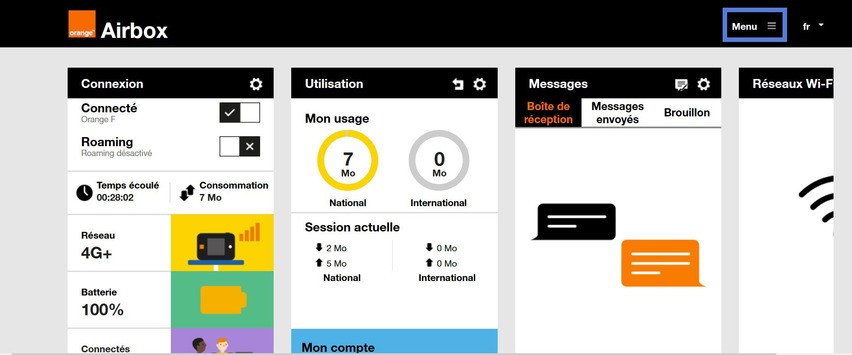 Comment modifier le mot de passe de l'interface administrateur de votre