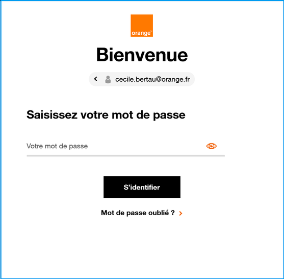 ESPACE CLIENT ORANGE COMMENT VOUS IDENTIFIER visual data 3