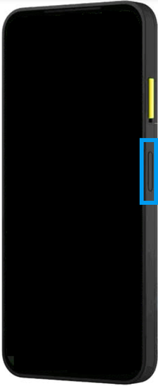 Étape 1 : Effectuez un appui prolongé (au moins 3 secondes) sur le bouton Marche/Arrêt, situé sous la touche jaune. Le mobile s'allume.Nous sommes ravis de vous accompagner dans l'utilisation de votre nouveau mobile.
