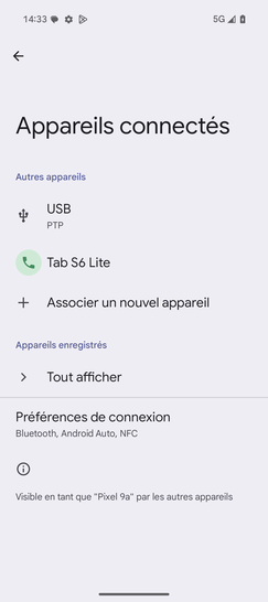 Étape 7 : L'appareil est associé.
