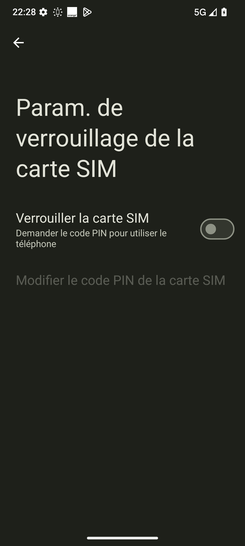 Étape 7 : La demande de code PIN est désactivée.Nous tenons à vous rassurer que même si vous choisissez de désactiver la demande de code PIN, nous restons engagés à assurer la sécurité de vos données.