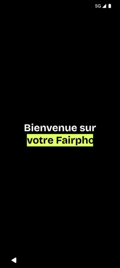 Étape 25 : L'écran ci-contre apparaît et disparaît automatiquement.