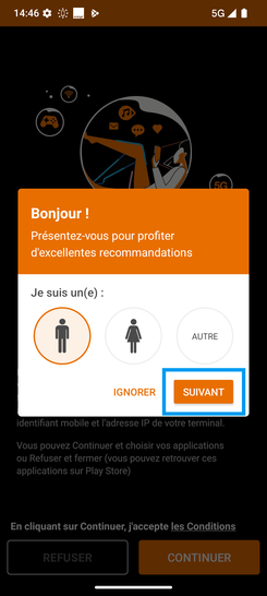 Étape 28 : Continuez avec Suivant.