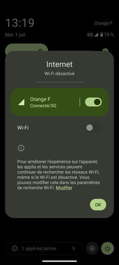 Étape 4 : La liaison sans fil Wi-Fi est désactivée.Nous vous assurons que cette manipulation est conçue pour être aussi fluide et intuitive que possible.