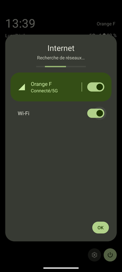 Étape 4 : Le Wi-Fi est activé.pour désactiver la fonction, faites glisser le curseur Wi-Fi vers la gauche.Nous comprenons que rester en ligne est crucial pour vous, c'est pourquoi nous veillons à ce que le processus de connexion soit simple et intuitif.