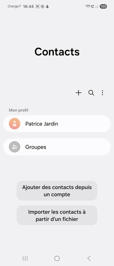 Étape 7 : Le contact est supprimé. Il n’apparaît plus dans le répertoire.Nous faisons le maximum pour que la gestion de vos contacts soit une expérience fluide et sans tracas.