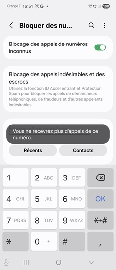Étape 7 : Le contact est ajouté.Nous sommes là pour vous assurer une expérience téléphonique agréable et sans tracas.