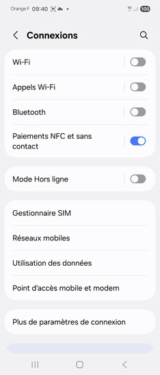 Étape 5 : Le Wi-Fi est désactivé.Nous vous assurons que cette manipulation est conçue pour être aussi fluide et intuitive que possible.