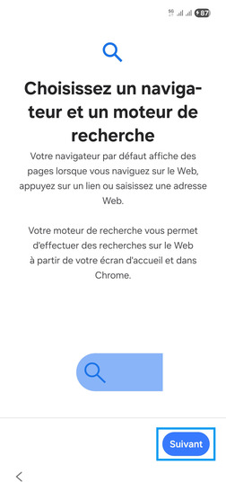 Étape 14 : Poursuivez avec Suivant.
