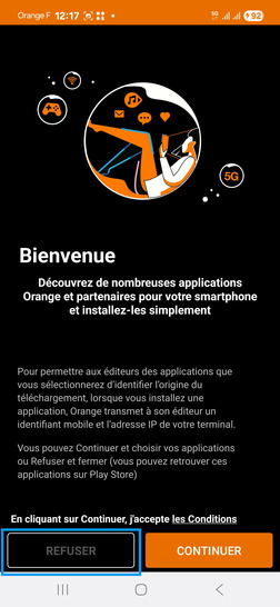 Étape 28 : Sélectionnez Refuser.Vous pourrez revenir dessus ultérieurement.